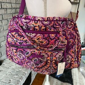 Vera Bradley Colorful Paisley Travel Bag